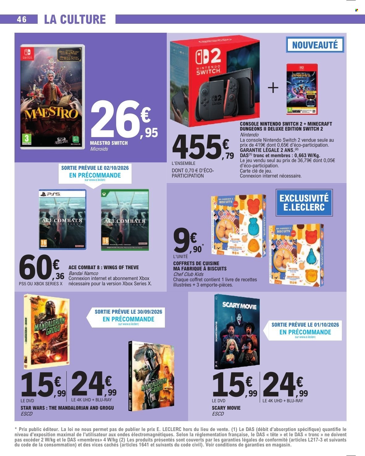 Catalogue E.Leclerc - 29/09/2026 - 10/10/2026. Page 46