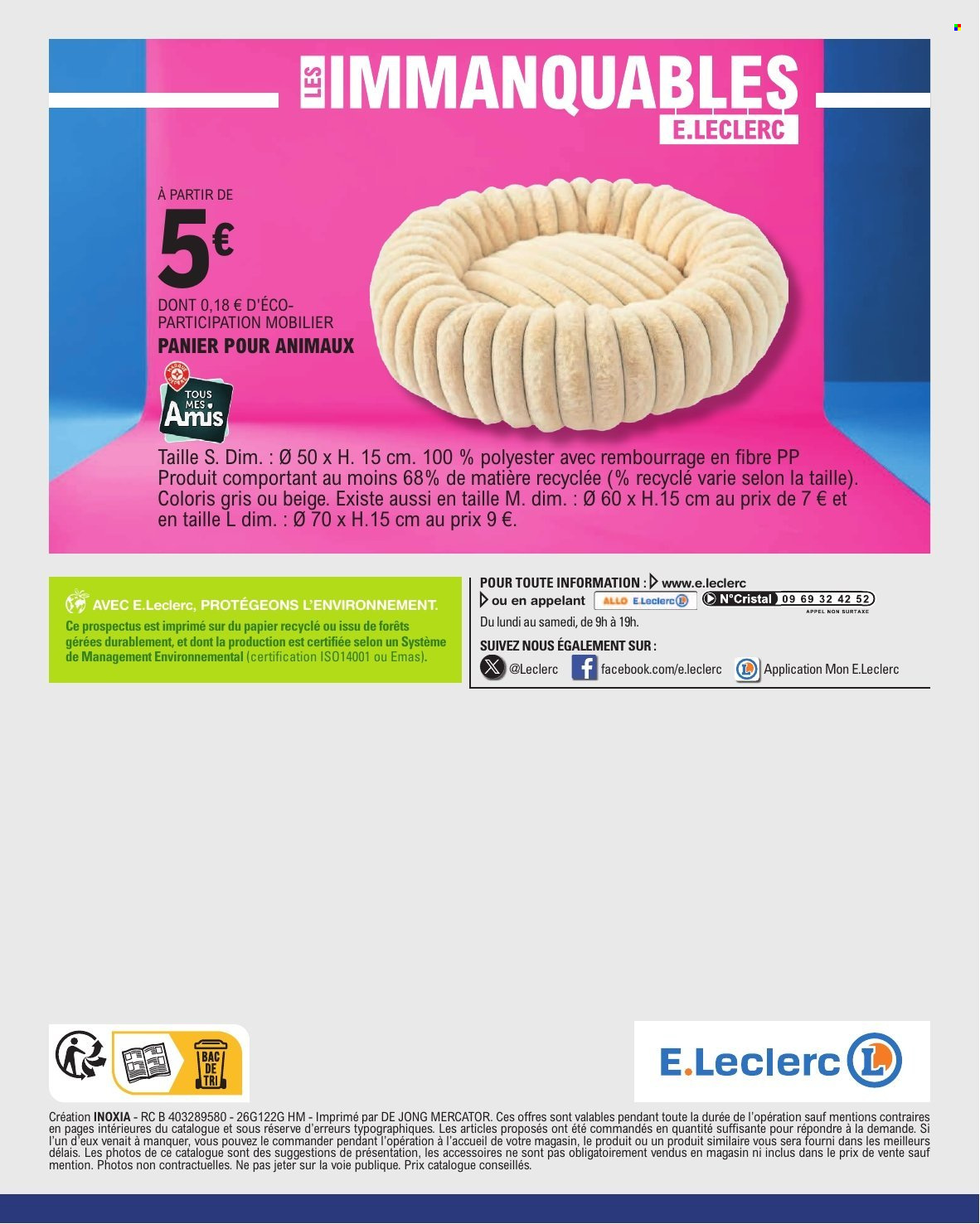 Catalogue E.Leclerc - 29/09/2026 - 10/10/2026. Page 56