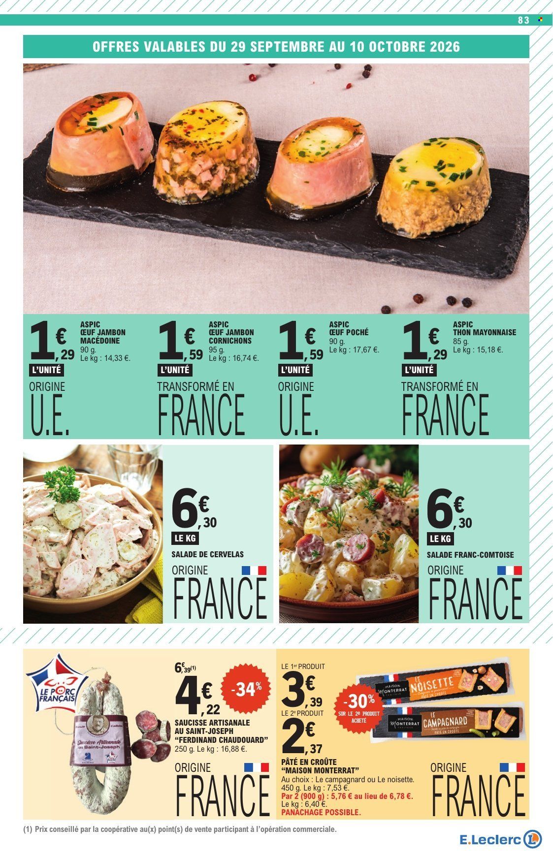 Catalogue E.Leclerc - 29/09/2026 - 10/10/2026. Page 83