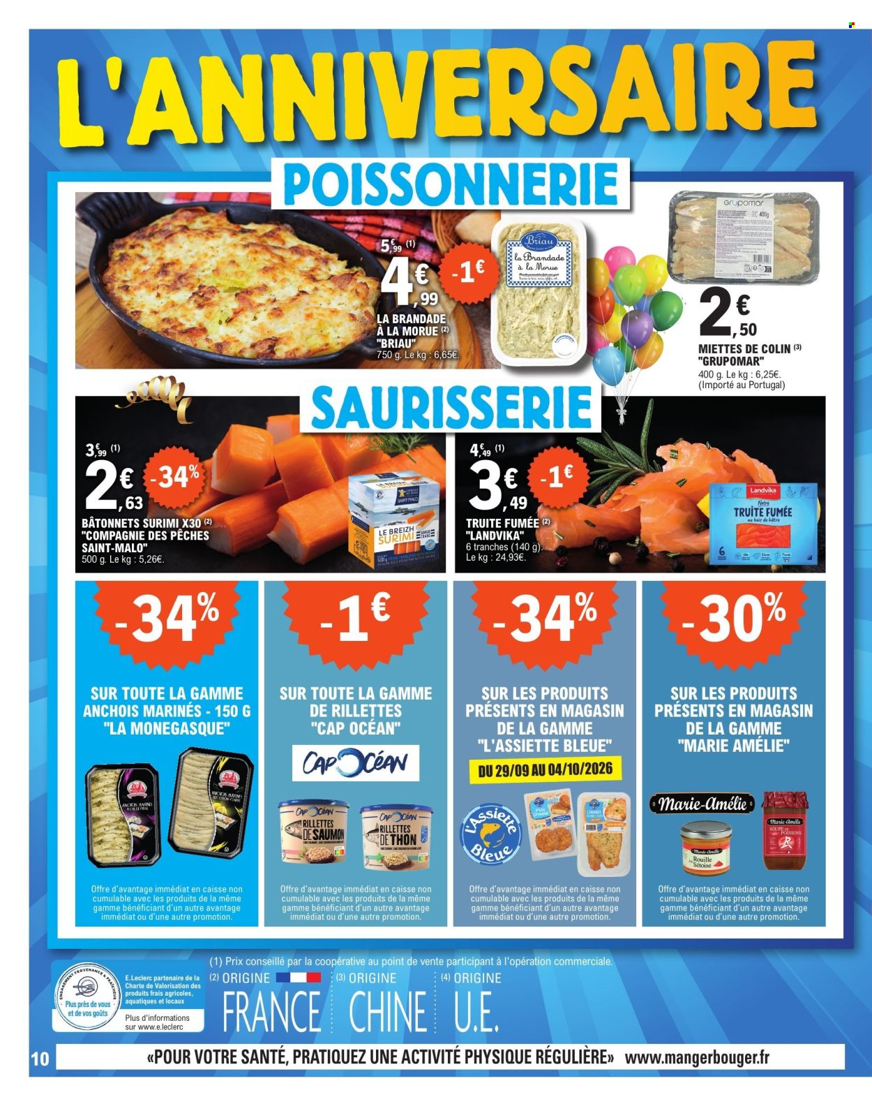 Catalogue E.Leclerc - 29/09/2026 - 11/10/2026. Page 10