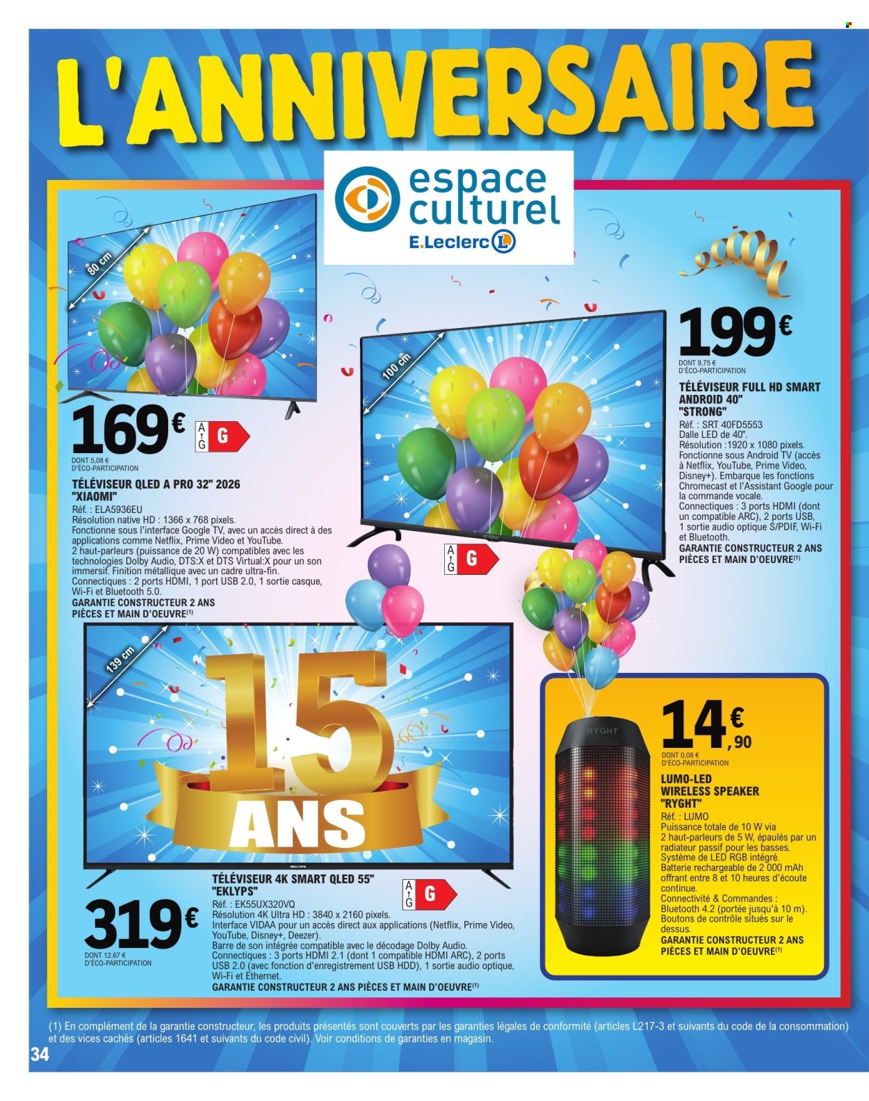 Catalogue E.Leclerc - 29/09/2026 - 11/10/2026. Page 34