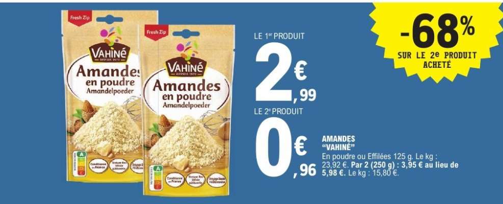 Amandes En Poudre Vahiné