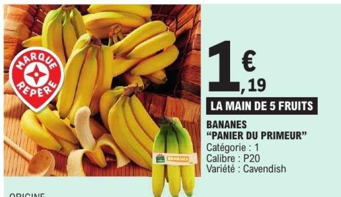 Bananes "Panier du Primeur"