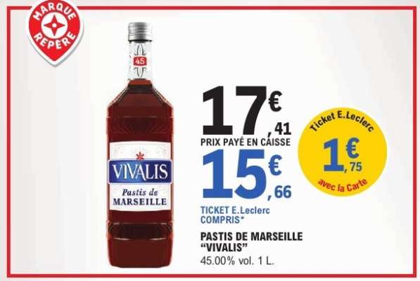 Pastis de Marseille 'Vivalis'