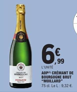 AOP** Crémant de Bourgogne Brut 'Moillard'