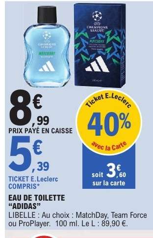 Eau de Toilette "Adidas"