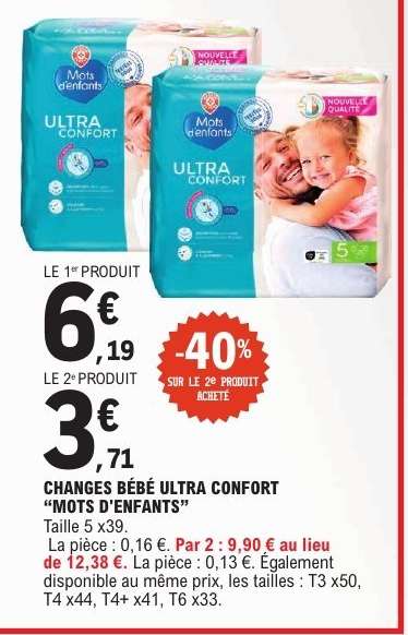 Changes Bébé Ultra Confort 'Mots d'Enfants'