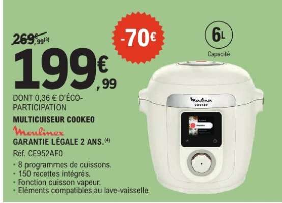 Multicuiseur Cookeo+