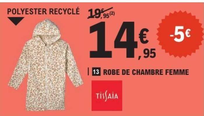 Robe de chambre femme