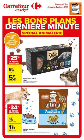 Catalogue Carrefour Market - 02/10/2026 - 04/10/2026.