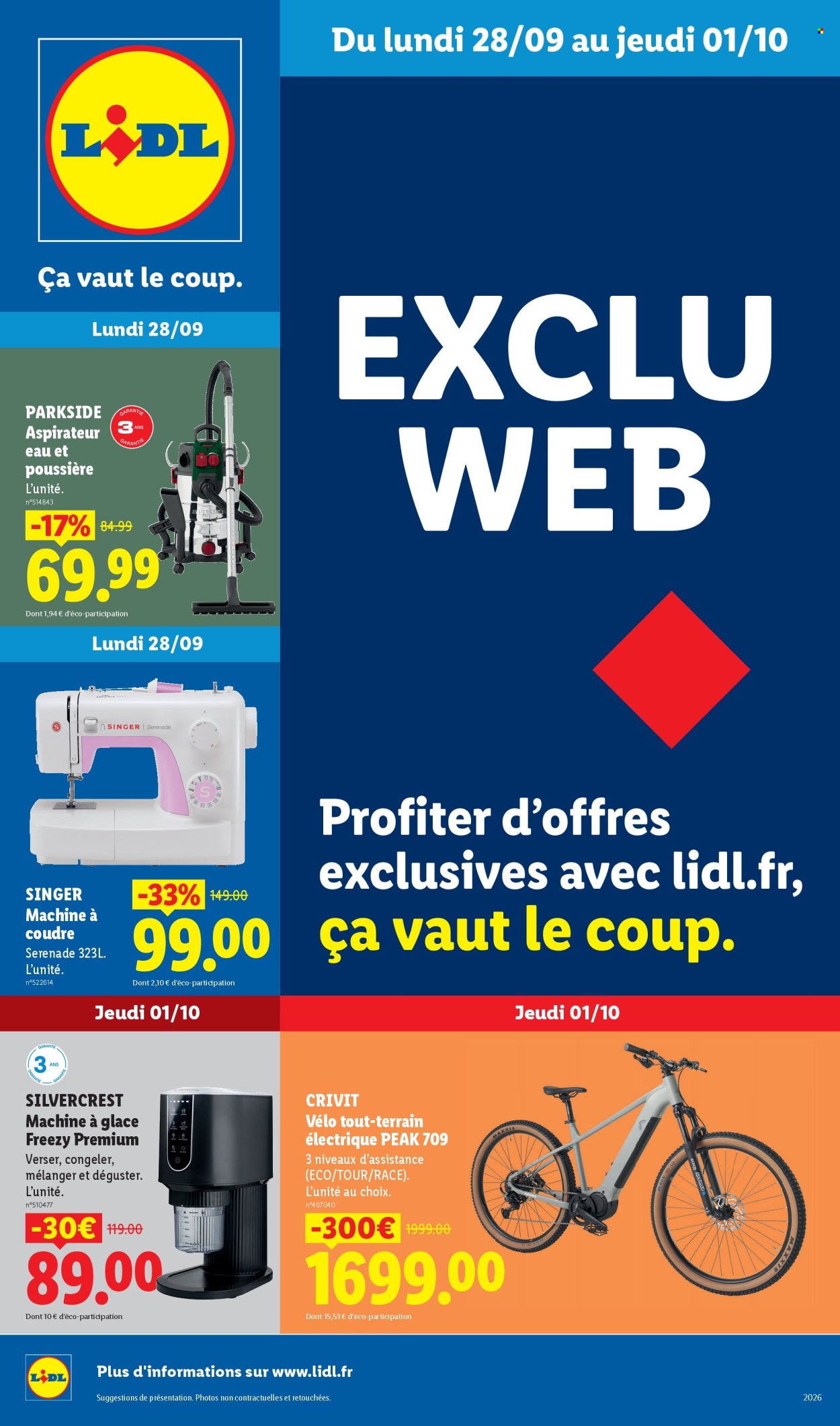 Catalogue Lidl - 28/09/2026 - 01/10/2026. Page 1