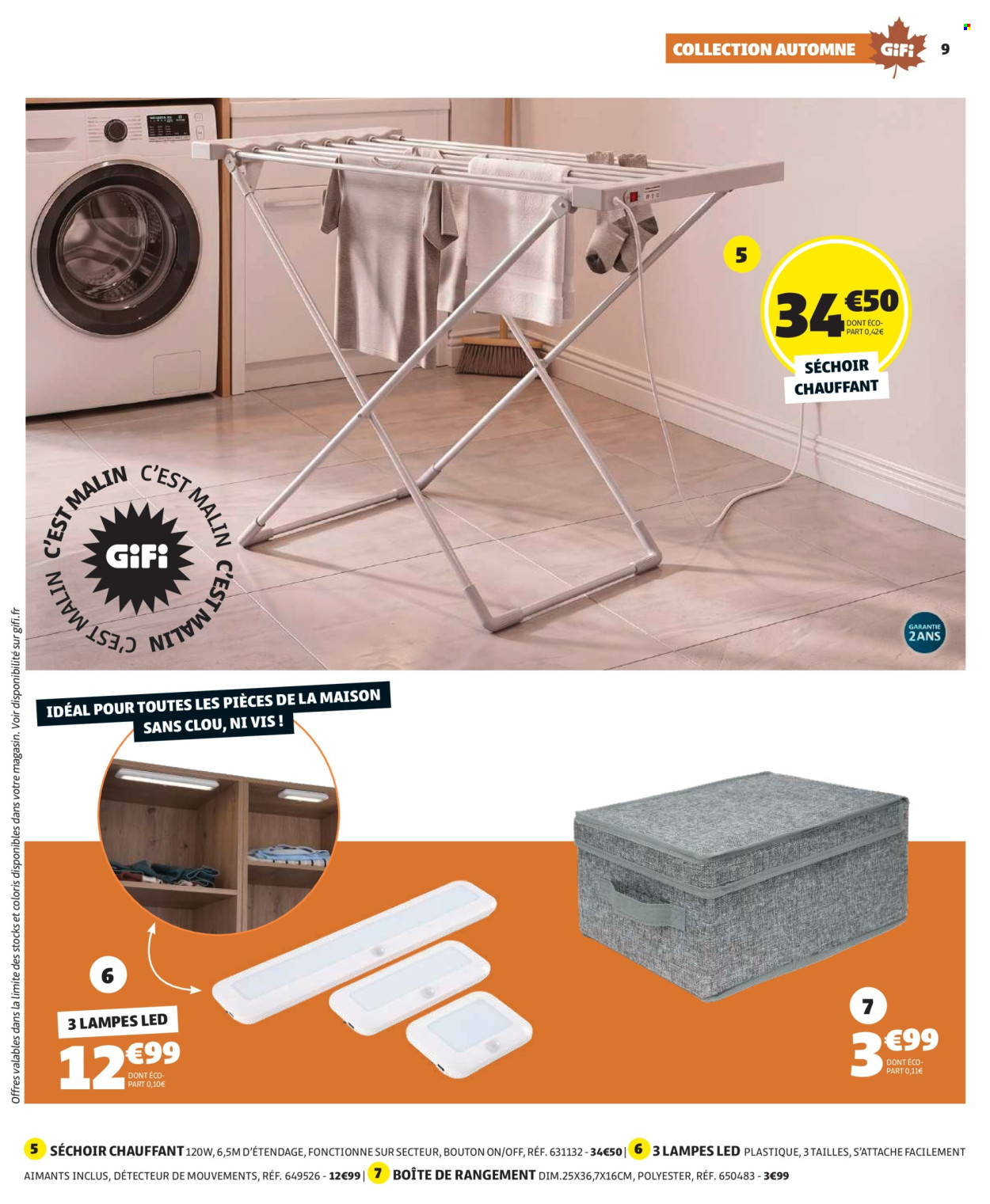 Catalogue GiFi - 29/09/2026 - 12/10/2026. Page 9