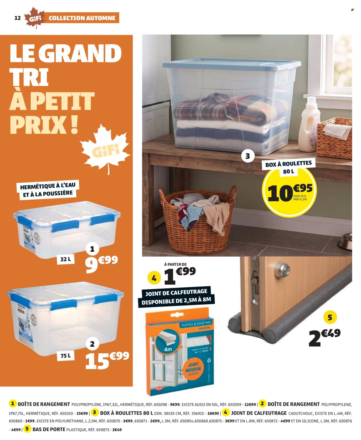 Catalogue GiFi - 29/09/2026 - 12/10/2026. Page 12