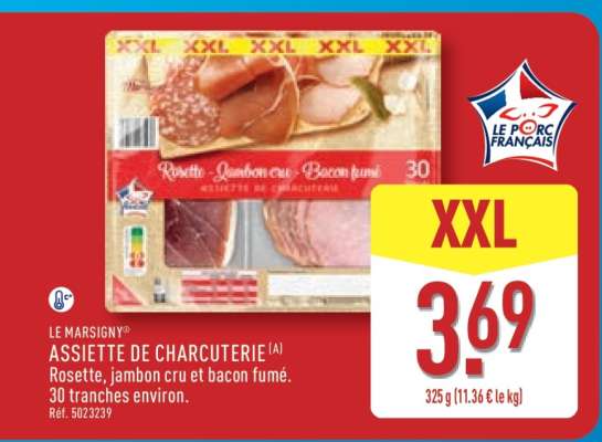 Assiette de charcuterie
