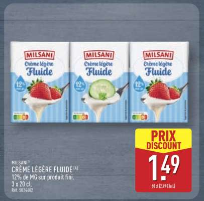 MILSANI CRÈME LÉGÈRE FLUIDE