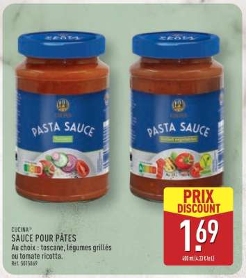 CUCINA® SAUCE POUR PÂTES
