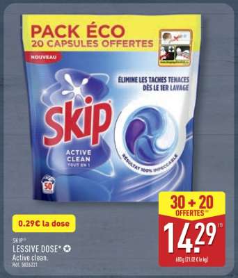SKIP LESSIVE DOSE