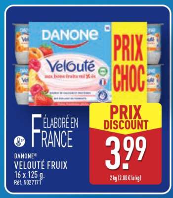 Danone Velouté Fruix