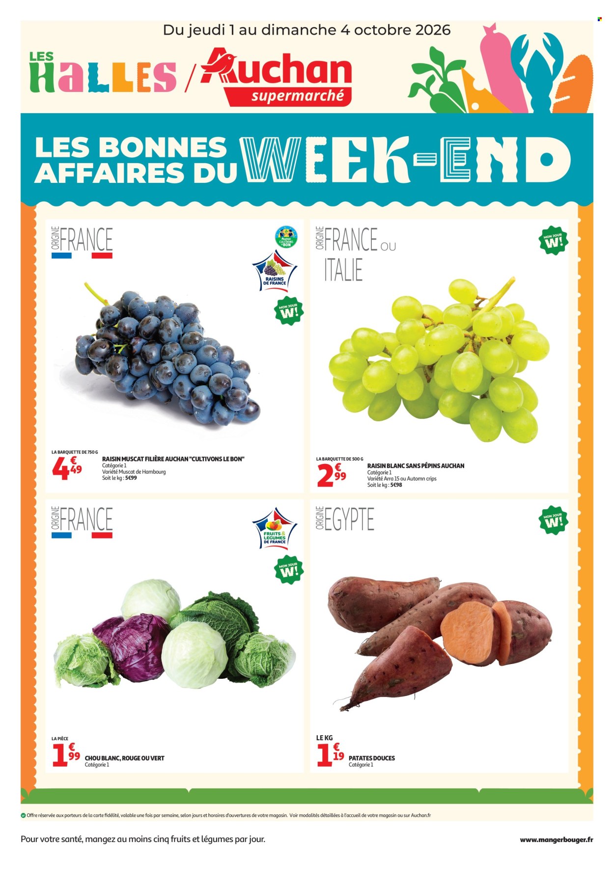 Catalogue Auchan - 01/10/2026 - 04/10/2026. Page 1