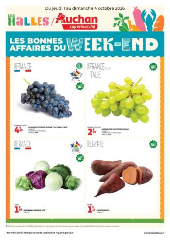 Catalogue Auchan - 01/10/2026 - 04/10/2026.