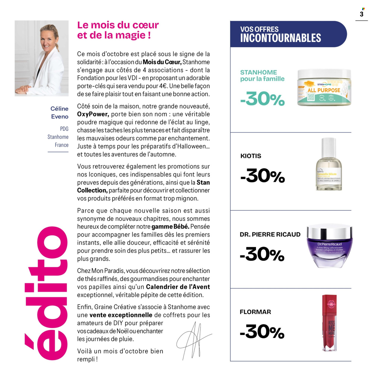 Catalogue Stanhome - 29/09/2026 - 02/11/2026. Page 3