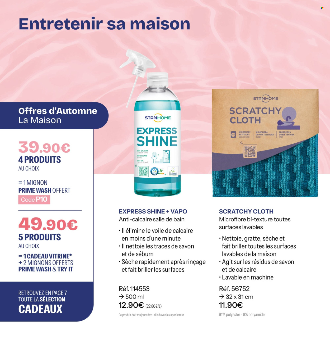 Catalogue Stanhome - 29/09/2026 - 02/11/2026. Page 10