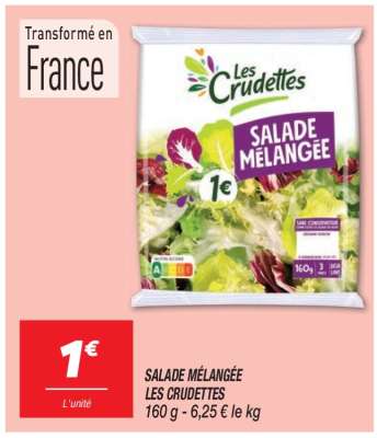 Salade mélangée LES CRUDETTES