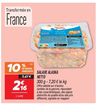 SALADE ALASKA