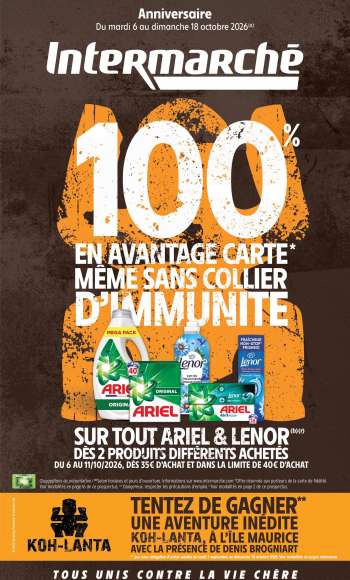 Catalogue Intermarché Contact - 06/10/2026 - 18/10/2026.