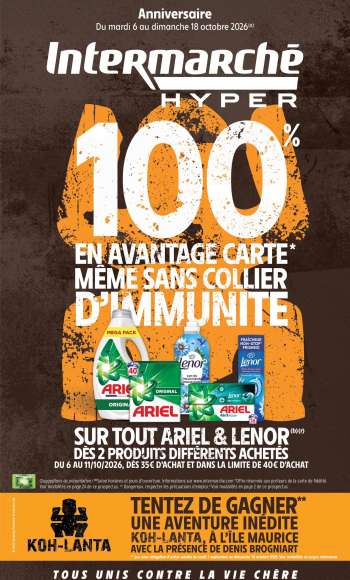 Catalogue Intermarché Hyper - 06/10/2026 - 18/10/2026.