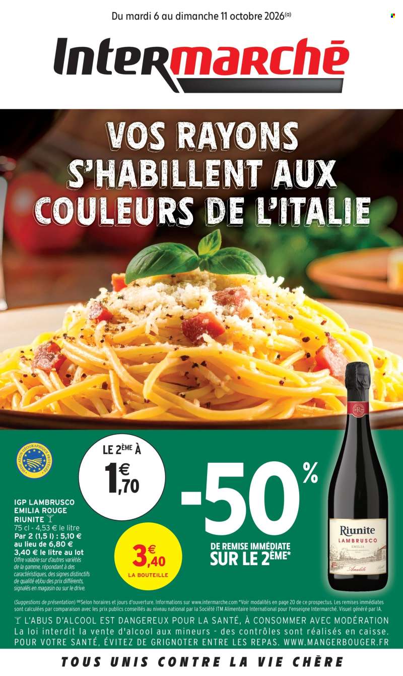 Catalogue Intermarché - 06/10/2026 - 11/10/2026.