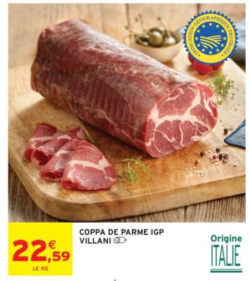 COPPA DE PARME IGP VILLANI
