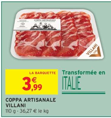 COPPA ARTISANALE VILLANI