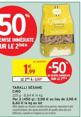 TARALLI SÉSAME