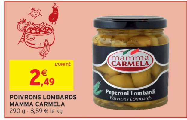 POIVRONS LOMBARDS MAMMA CARMELA
