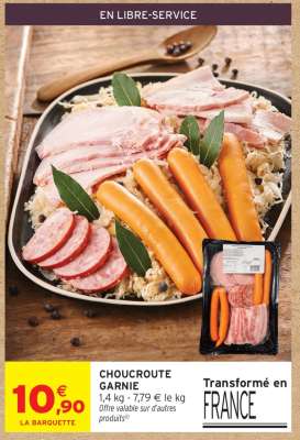 CHOUCROUTE GARNIE