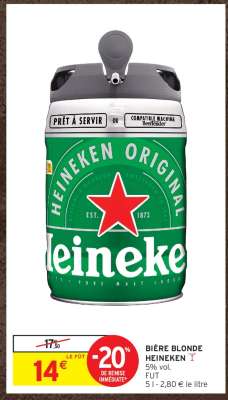 Bière Blonde Heineken*