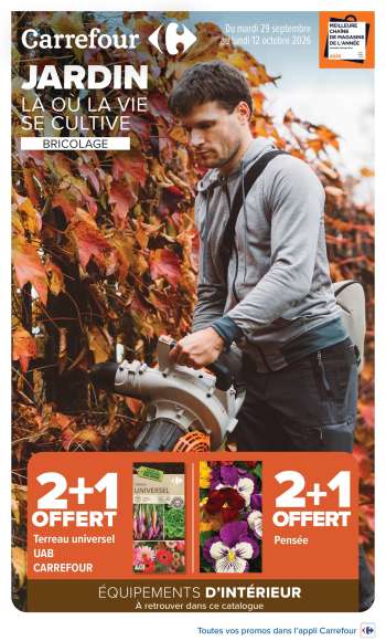 Catalogue Carrefour Hypermarchés - 29/09/2026 - 12/10/2026.