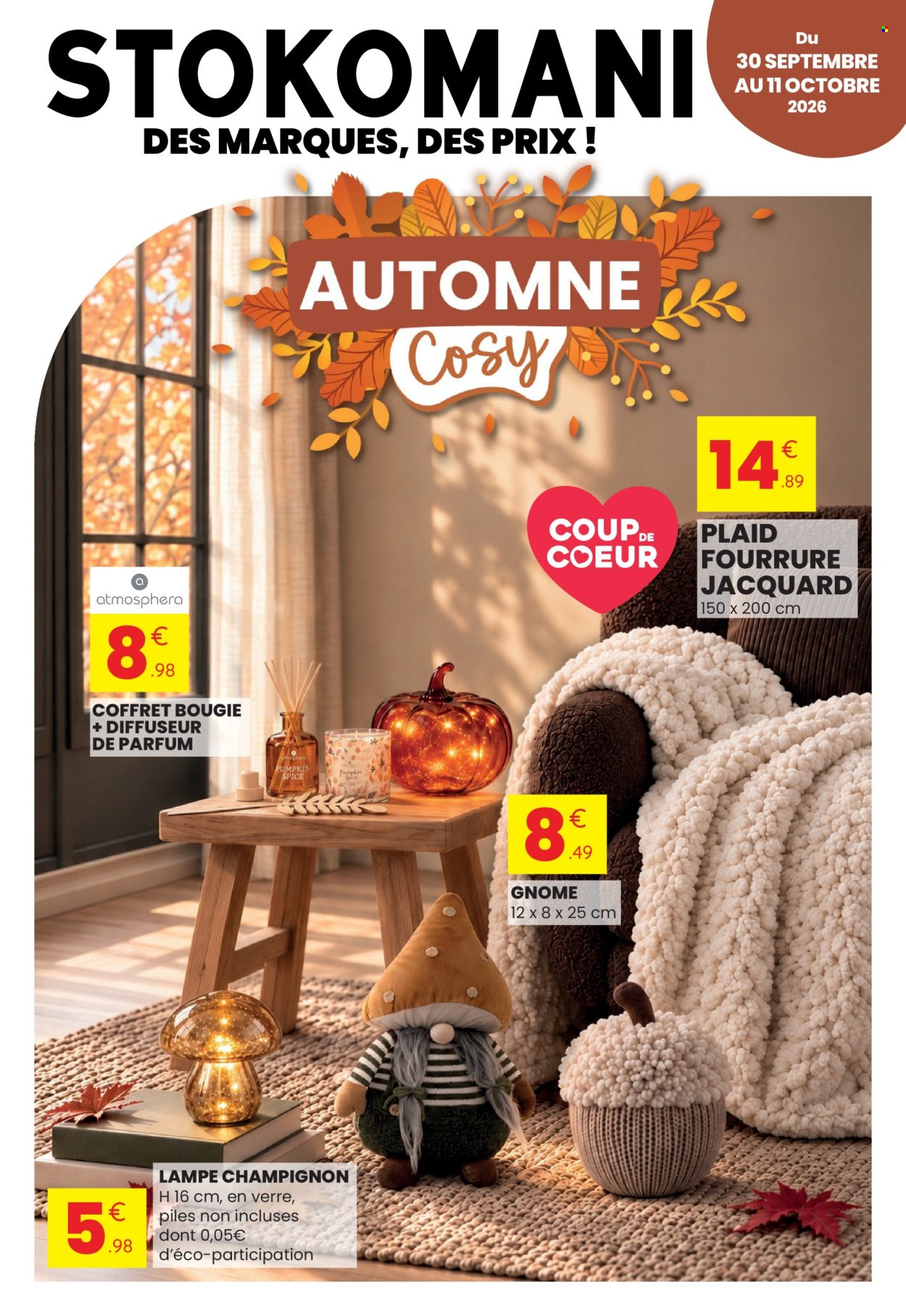 Catalogue Stokomani - 30/09/2026 - 11/10/2026. Page 1