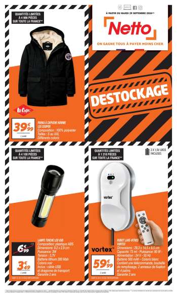 Catalogue Netto - 29/09/2026 - 26/10/2026.