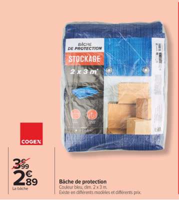BÂCHE DE PROTECTION