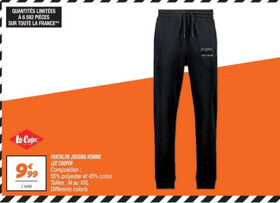 PANTALON JOGGING HOMME