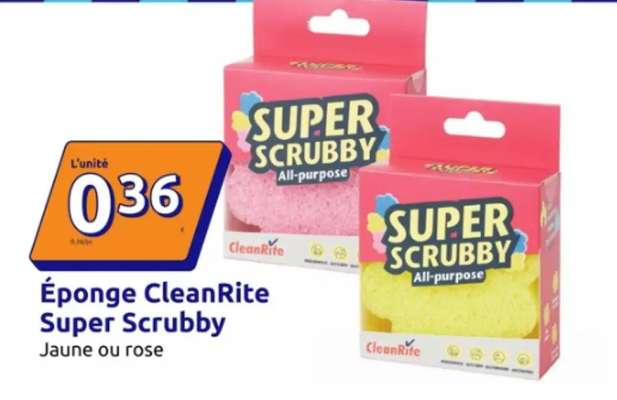 Éponge CleanRite Super Scrubby