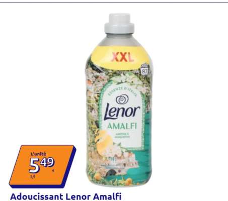 Adoucissant Lenor Amalfi