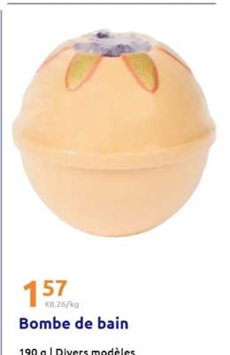 BOMBE DE BAIN