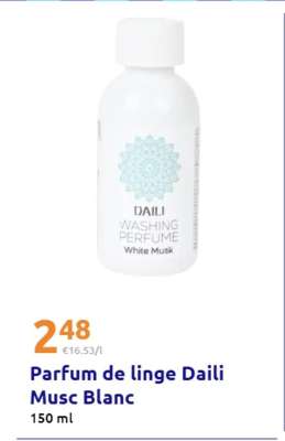 Parfum de linge Daili Musc Blanc