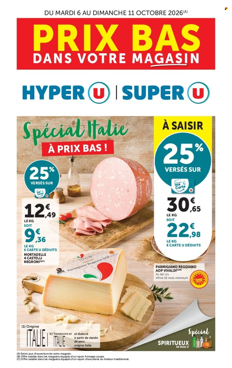 Catalogue Magasins U - 06/10/2026 - 11/10/2026. Page 1