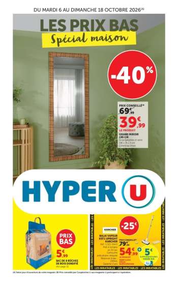 Catalogue HYPER U - 06/10/2026 - 18/10/2026.