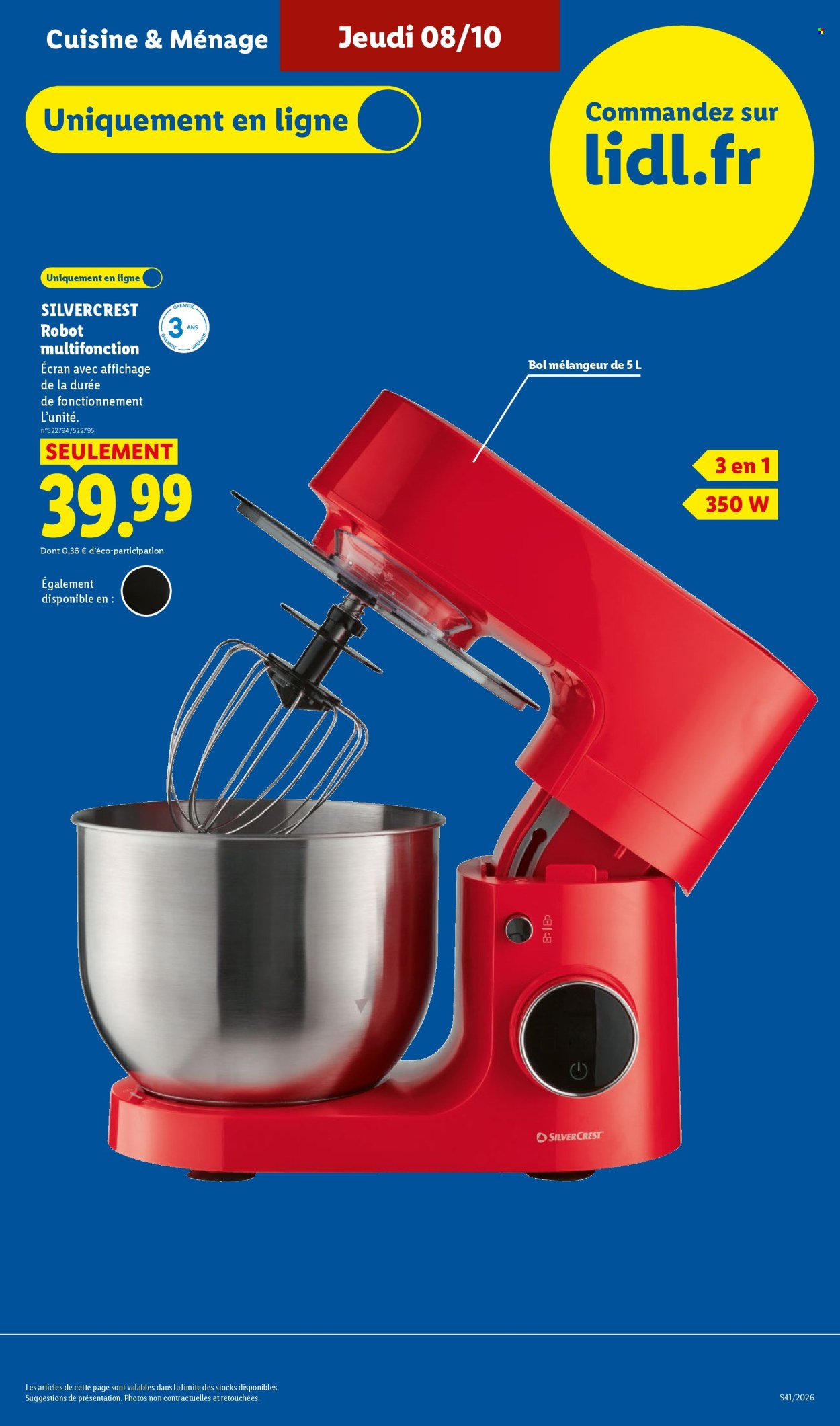 Catalogue Lidl - 08/10/2026 - 14/10/2026. Page 7