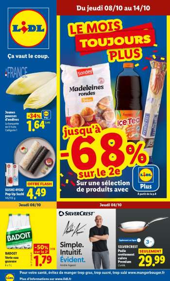 Catalogue Lidl - 08/10/2026 - 14/10/2026.